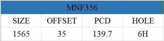 MNF356 JXD Brand Auto Spare Parts Alloy Wheel Rim Aftermarket Car Wheel