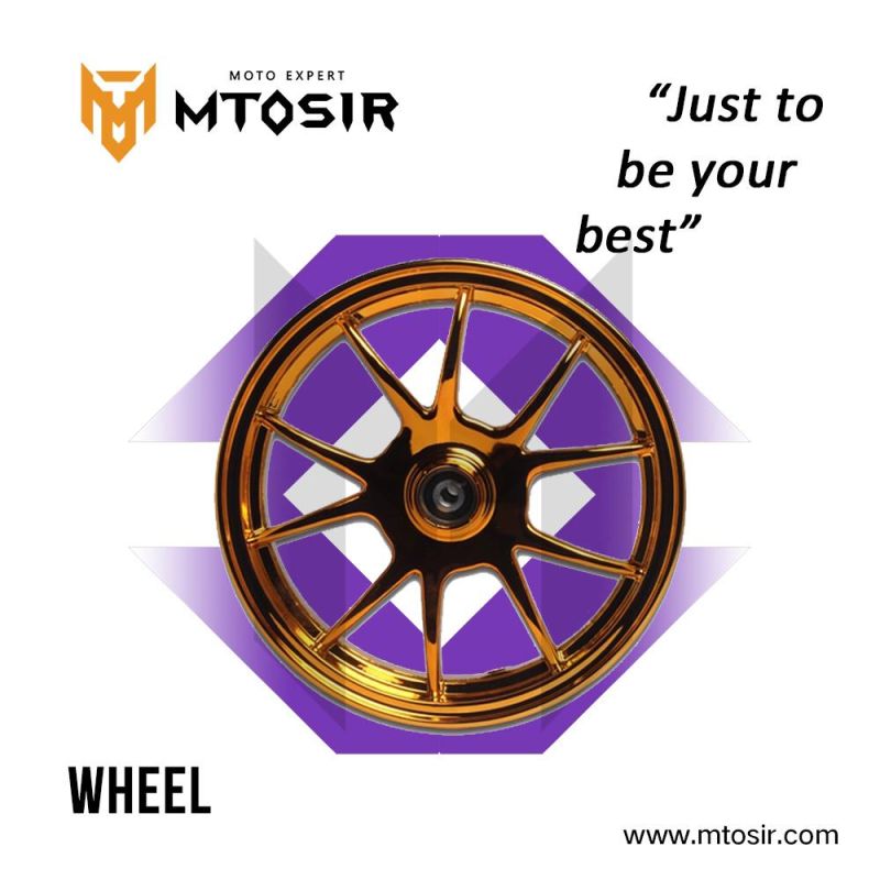 Mtosir High Quality Motorcycle Scooter Spare Parts Wheel Chassis Frame Parts Aluminum Wheel Rims Professional Alloy Wheel Rim Bera Kawasaki