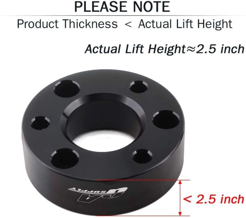 2.5 Inch Front Lift Kit with Strut Spacers Leveling Spacer 2WD 4WD