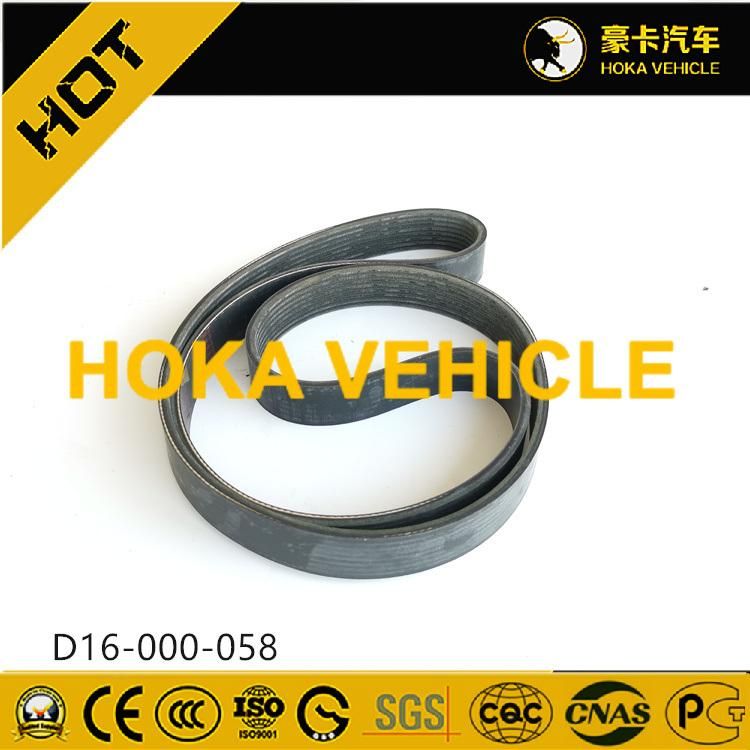 Original Spare Parts Belt D16-000-058 for Wheel Loader/Grader Motor