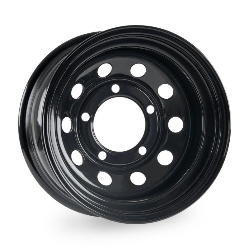 Black Steel Wheels Modular Wheel 16X8" 5X165