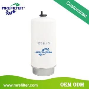 High Performance Auto Spare Parts Diesel Fuel Filter for Volvo Engines 22116209