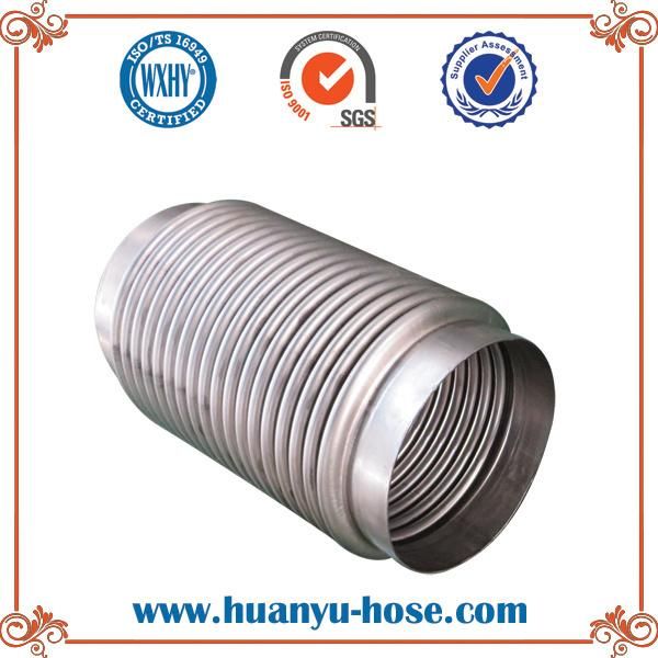 Double Bellow Exhaust Flexible Tube