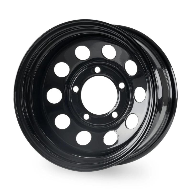 Black Steel Wheels Modular Wheel 17X9" 5X165