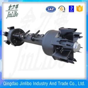 14t 16t Germany Trailer Axle Sales to Qtar