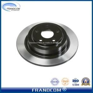 Car Accessories Passenger Vehicles Solid Black Painted Brake Rotors