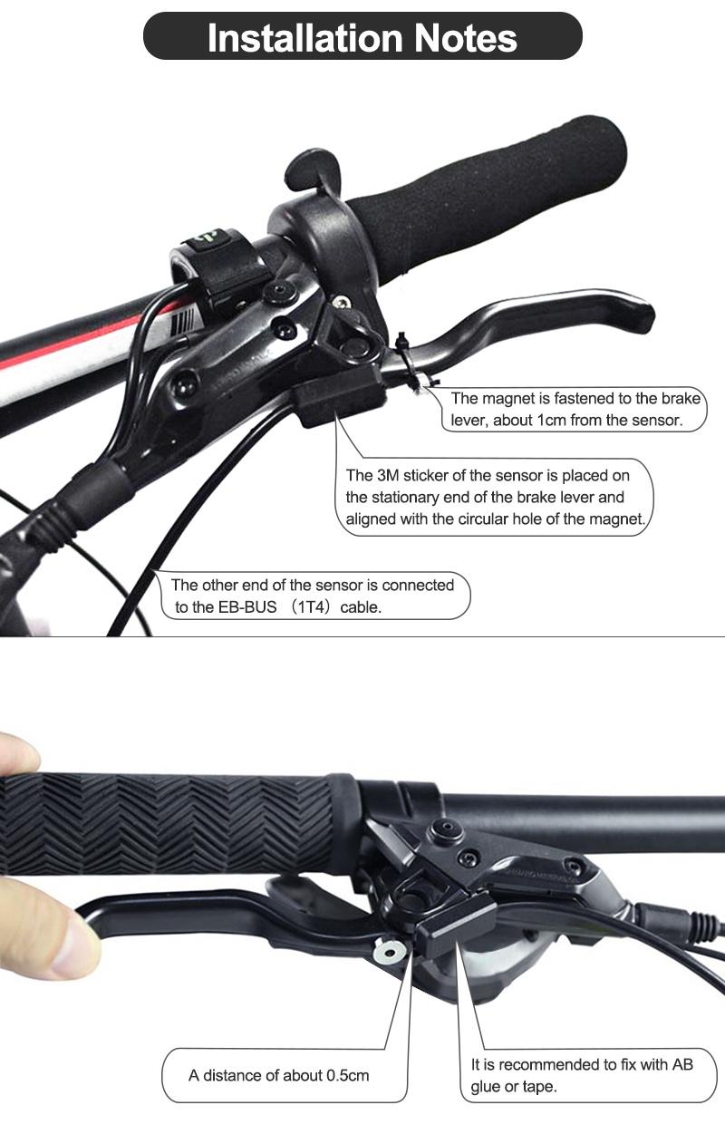 Electric Bike Hydraulic Brake Sensor for Bafang MID Drive Motor Power Cut off Brake Sensor