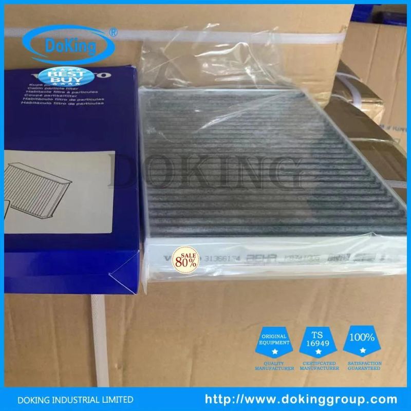 High Quality Auto Car Cabin Air Filter for 31366124