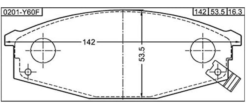 Promotion Price Auto Accessories 41060-C7125 Racing Pad/Brake Pad Rear Disc/Braking Block/Brake Lining for Nissan