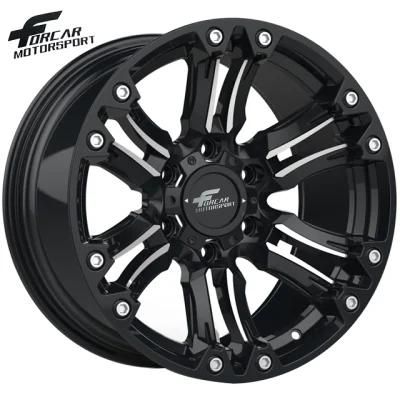 17X9inch Aluminium Rims Offroad 4X4 Alloy Wheels PCD114.3/139.7