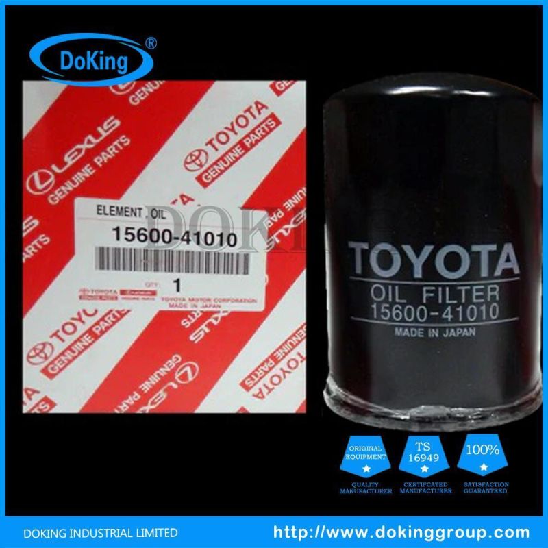 High-Performance Oil Filter 15600-41010 for Toyota Auto Parts for Vehicles