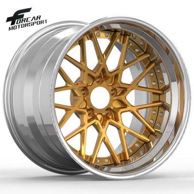 T6061-T6 Most Popular Design OEM Forged Alloy Wheels