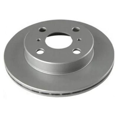 Non-Coated Cast Iron, 4351210090 Vented Rear Car Disc Brake Set for Toyota Starlet (_P8_) 1989-1996/