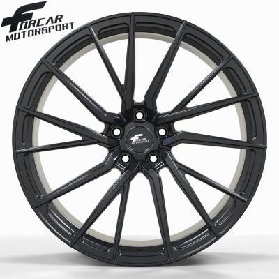 Aluminium Car Wheel Rims Passenger Alloy Wheels One Piece Forged