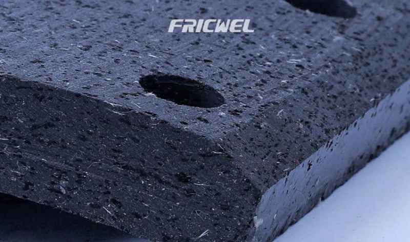 Fricwel Brake Linings for Truck ISO9001