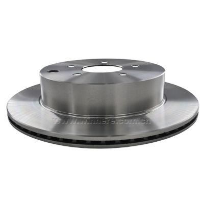 Coated Auto Spare Parts Ventilated Brake Disc with ECE R90 Nissan Pathfinder 2.5/3.5