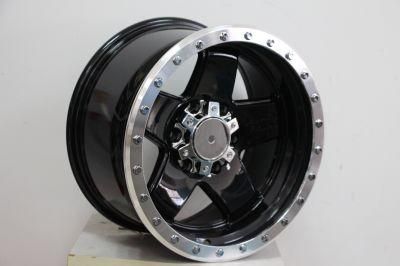 5spoke Milled Rivets 17inch Alloy Wheel After Market