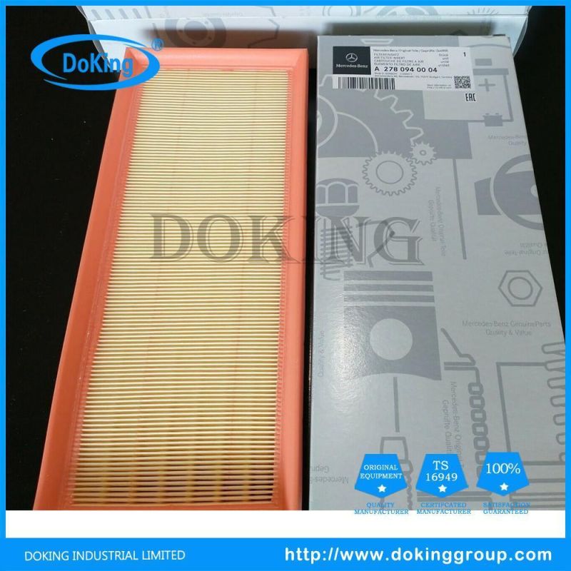 High Quality A2780940004 Air Filter Car Parts for Auto Parts