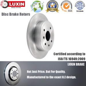 Cast Iron Automotive Brake Parts Brake Disc Peugeot
