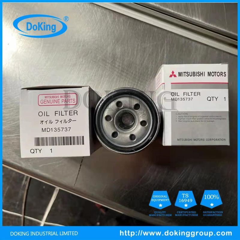 High Quality Oil Filter MD135737 for Japan Car Parts