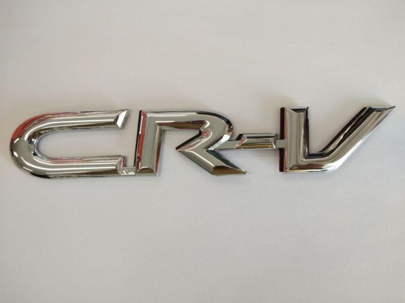 Car logo badge emblem decal sticker CRV car letter badge for Honda Accord Civic