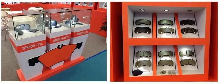 Semimetallic Auto Parts Ceramic Brake Pads for Daf