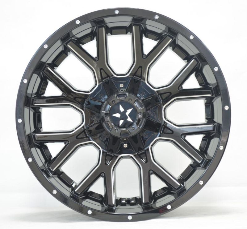 J875B JXD Brand Auto Spare Parts Alloy Wheel Rim Aftermarket Car Wheel