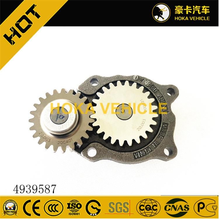 Original Engine Spare Parts Oil Pump 4939587 for Heavy Duty Truck