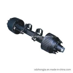 12t 14t 16t 18t BPW Axle Germany Type Axle Truck Axle Trailer Axle for Semi Trailer Vehicle Part and Auto Spare Parts