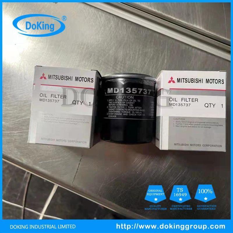 High Quality Oil Filter MD135737 for Japan Car Parts