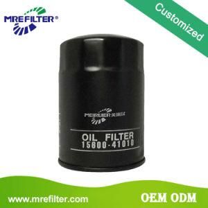 Customized Auto Cartridge Parts Hydraulic Oil Filter for Toyota Trucks Engine 15600-41010