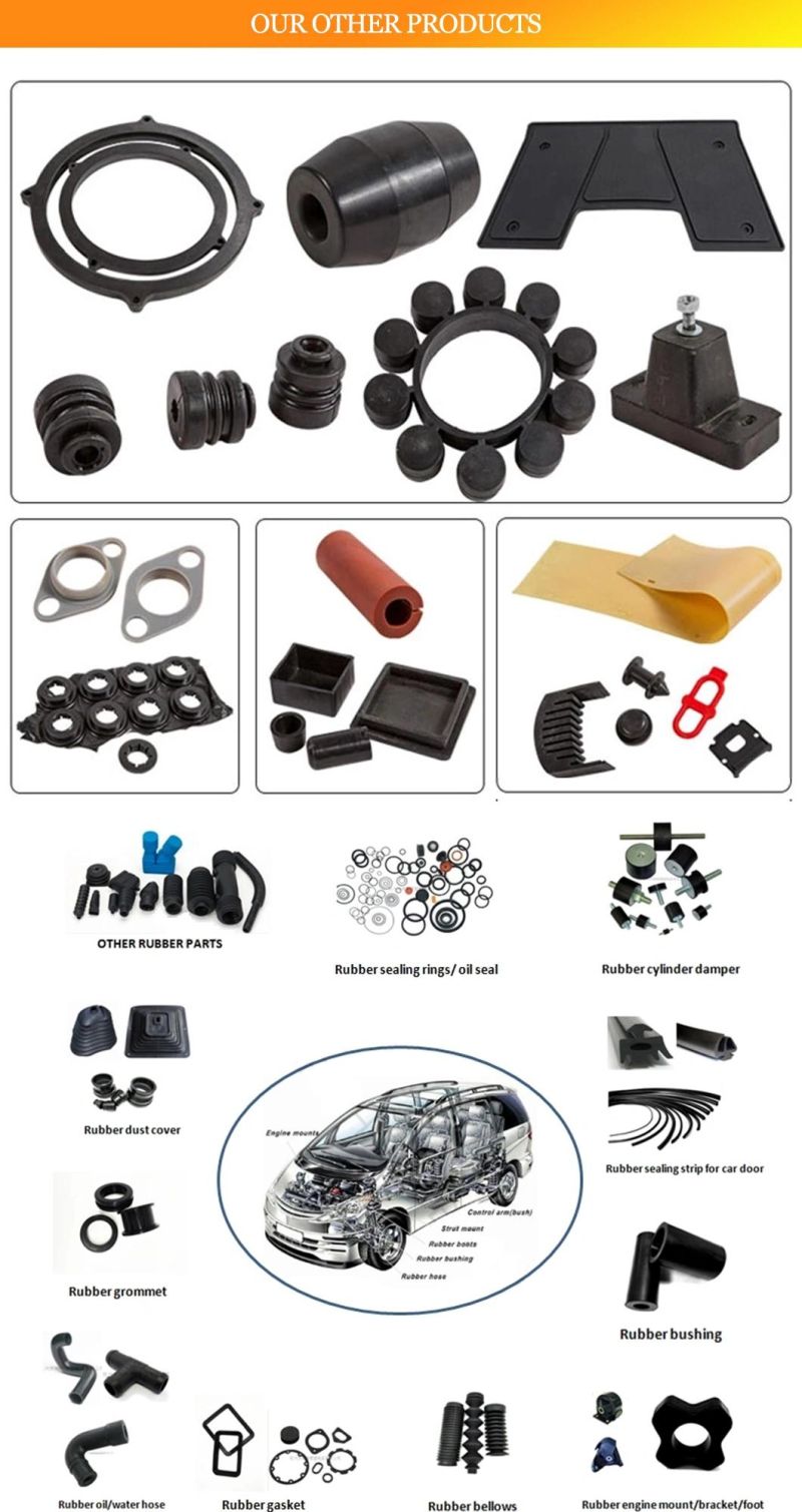 Rubber Shock Absorber Strut Mounting for Audi