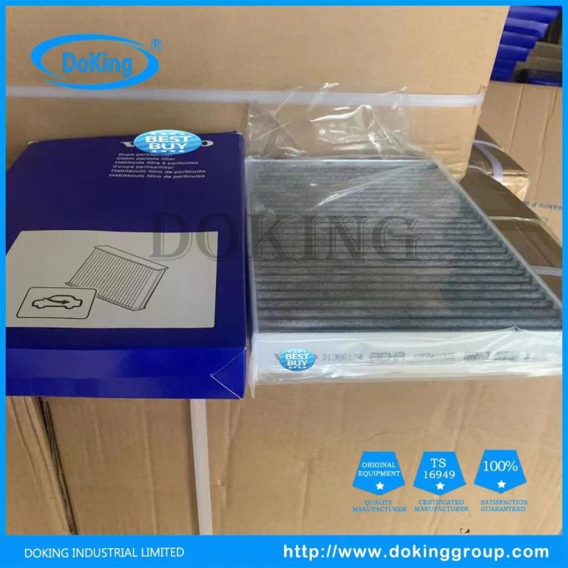 High Quality Auto Car Cabin Air Filter for 31366124