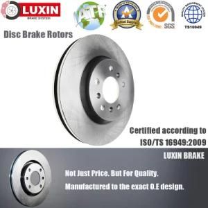 Auto Accessories Friction Material Brake Discs Peugeot