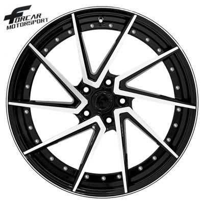Car Parts Alloy Wheel Rims Aluminum T6061-T6 Forged Car Rim