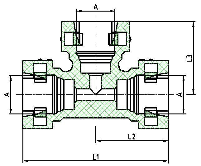 T Type Pneumatic Quick Connector for Volvo