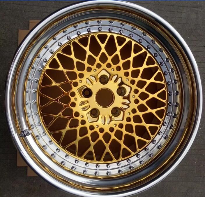 3PCS Forged Alloy Wheels Car Rims Customer Designs Material Is T6061 for Cars