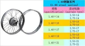 Motorcycle Wheels 21*1.85