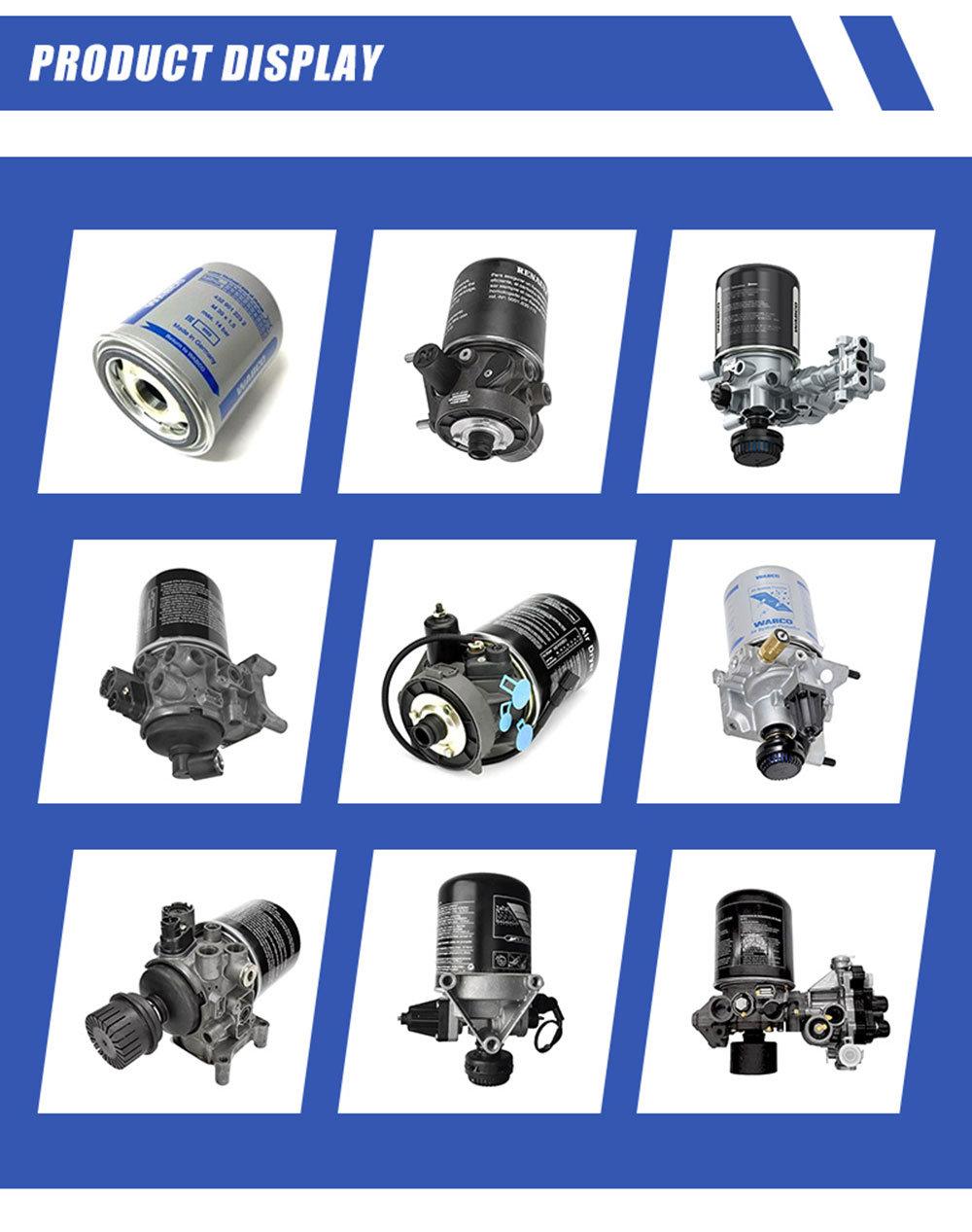 European Auto Spare Parts Air Dryer with Valves Original Equipment Truck Air Handling Unit