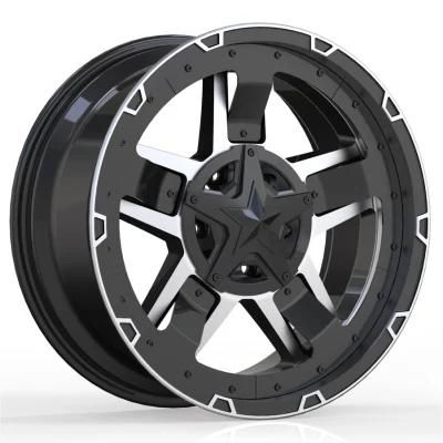 J5109 JXD Brand Auto Spare Parts Alloy Wheel Rim Aftermarket Car Wheel