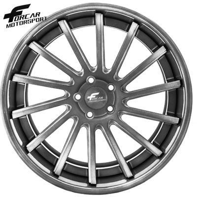 Luxury High Quality Two-Piece Forged Car Rim Alloy Wheels