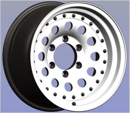 N6120 JXD Brand Auto Spare Parts Alloy Wheel Rim Aftermarket Car Wheel for 4X4