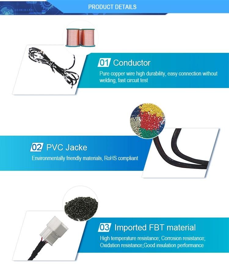 Automotive Wiring Harness Auto Pigtail Cables Harness