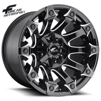 4X4 Offroad 17X9 Inch Concave Car Wheel Rim PCD 6X139.7