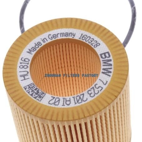 Genuine Auto Engine Oil Filter Cartridge Kit 11427541827 11427566327 for BMW E63 E82 E90 E91 F10