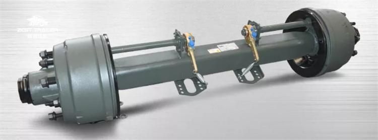 American Type Trailer Axle Shaft Outboard Drum Trailer Steering Axle