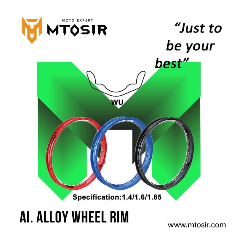 Mtosir Al. Alloy Wheel Rim Motorcycle Wm Wt U Different Sizes Motorcycle Spare Parts Al. Alloy Wheel Rim