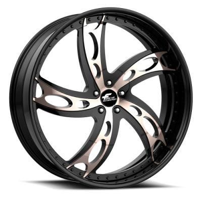 High-Quality 2 Slice T6061-T6 Forged Car Alloy Wheel