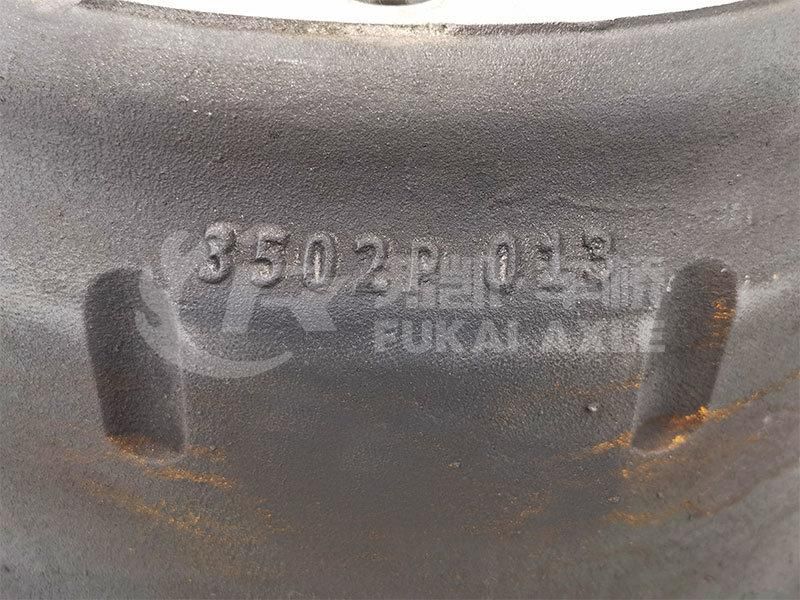 3502p-0135 5801768132 Rear Brake Drum for Saic-Iveco Hongyan Genlyon H8b Truck Spare Parts