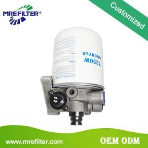 Auto Trucks Oil Lube HEPA Parts Air Dryer Cartridge Filter for Daf Diesel Engines T250W